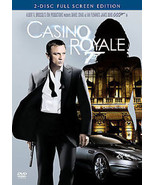 NEW 2 DVD James Bond 007 Casino Royale FULL: Daniel Craig Green Dench Mi... - £3.57 GBP