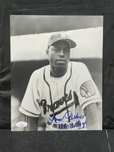 Sam Jethroe Autographed 8x10 Photograph Boston Braves JSA COA - £18.08 GBP