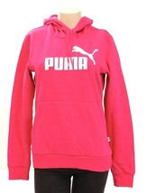 Puma Signature Pink Hooded Sweatshirt Hoodie Women&#39;s  NWT - $74.99