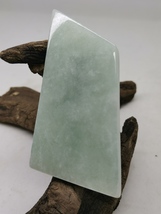 Icy Ice Light Green Burma Jadeite Jade Polished Rough Stone # 45g # 225 carat - £538.87 GBP