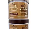 2x SCHWARZKOPF SMOOTH SHINE CURL DEFINING GEL  FOR CURLY &amp; COILY HAIR 16... - $49.48