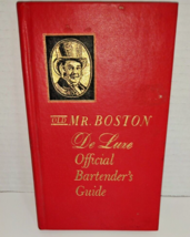 Vintage Old Mr Boston De Luxe Official Bartenders Guide 1965 Printing Hardcover - £9.21 GBP