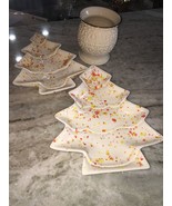 Christmas Tree Butter Plate Glassware - $457.39 MXN