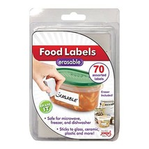 Jokari Label Once Erasable Food Labels Refill Pack, 70-Count  - £13.55 GBP