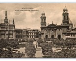 Plaza Constitucion Catedral Montevideo Uraguay UNP DB Postcard I20 - $6.88