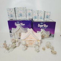 Precious Moments Sugar Town Doctor&#39;s Office 7 Piece Set by Enesco 529281 - £87.71 GBP