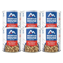 Freeze Dried Mre Survival Mountain House 60 Meals Emergency Food Beef Stroganoff - £186.85 GBP