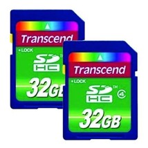 Transcend Digital Camera 32 GB Memory Card, Compatible with Canon PowerShot ELPH - £30.48 GBP