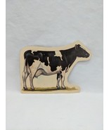 Vintage Cow Diecut Art Print - $364.46 MXN