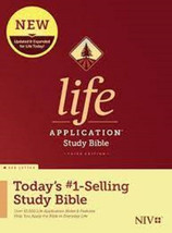 NIV Life Application Study Bible, Third Edition, Personal Size (LeatherL... - £71.38 GBP