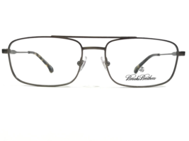 Brooks Brothers Eyeglasses Frames BB 1033 1515 Grey Rectangular 53-16-140 - £25.89 GBP