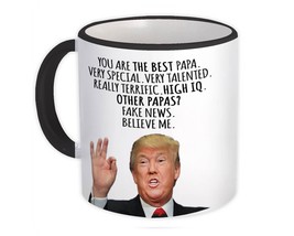 PAPA Funny Trump : Gift Mug Best PAPA Birthday Christmas Jobs - £12.57 GBP