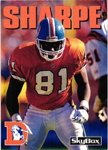 1992 Skybox Shannon Sharpe Denver Broncos NFL Football Card 245 - £1.15 GBP