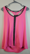 Avia Workout Tank Top Womens Size XL Pink Knit Sleeveless Round Neck Pul... - $8.47
