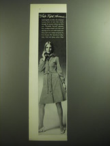 1970 Saks Fifth Avenue Lacoste Knit Sportdress Ad - Very Saks Fifth Avenue - £14.82 GBP