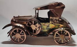Vintage Berkeley Designs Copper Car Music Box-Plays &quot;Happy Days are Here Again&quot; - £38.71 GBP
