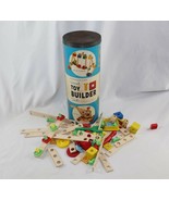 Vintage Original 1960's Lincoln Log Wood Toy Builder Set by Playskool - FULL - £29.94 GBP