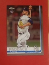 2019 Topps Chrome Update Chris Paddack Rookie Rc #18 Free Shipping - £1.59 GBP