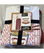 Men&#39;s Pajamas Maruchan Outfit Size Small 2pc Soup Sleep Set Lounge Pants... - $27.00