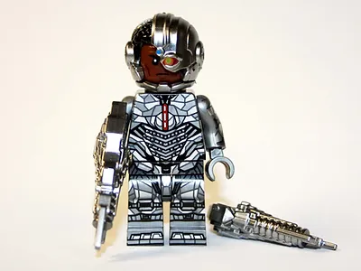 NWTOYS Cyborg DCEU DC Comic V2 Custom Minifigure US - £4.67 GBP