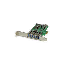StarTech I/O Cards 7Port PCI Express USB3.0 Card Standard and Low-Profil... - £102.91 GBP