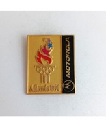 Vintage 1996 Atlanta Motorola USA Olympics Lapel Hat Pin - $8.42