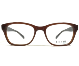 Helium Brille Rahmen 4242 BRN Brown Quadratisch Voll Felge 50-17-140 - £29.75 GBP