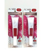 2x Flower Beauty Drew Barrymore Longwear Color Satin Lip Creme CP3 *RED ... - $25.66 CAD