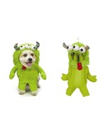 Green Three Eyed Monster Dog Costume Super Soft Quality Fabric Funny Ado... - $40.47 CAD+