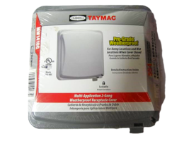 TAYMAC ® MM1410G Flat Weatherproof Flip Cover 5.5&#39;&#39; L x 4.08&#39;&#39; W x 3.1&#39;&#39; D - €6,91 EUR