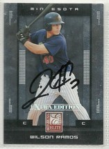 Wilson Ramos Signed autographed Card 2008 Donruss Elite Extra Edition - $10.08