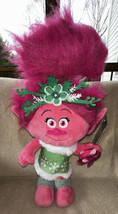 Trolls Plush POPPY Doll Christmas Greeter Holiday In Harmony 24&quot; Tall NWT Stands - £18.79 GBP