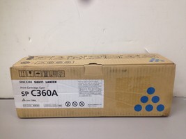 Genuine OEM SEALED/NEW SP C360A Cyan Print Cartridge 408181 M959-05 111 - £34.39 GBP