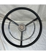 1957 57 Ford Fairlane Original Steering Wheel &amp; Horn Ring &amp; insert 17.5”... - $4,713.19 MXN