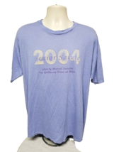 Class of 2004 University of Albany Senior Salute Adult Purple XL TShirt - £11.86 GBP