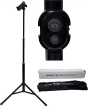 58in Tripod Portable Lightweight Adjustable Smartphone Holder + Remote S... - $14.84