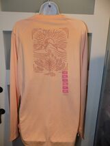 Reel Life Driftwood Ruched  Prairie Sunset LS Shirt Size XXL Women's NEW - $22.79