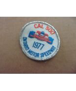 Cal 500 1977 Ontario Motor Speedway Patch Ontario, CA. Orange Letters &quot;C... - $11.12 CAD