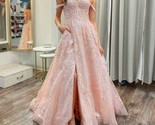 Sherri Hill Off-The-Shoulder A-Line Long Prom Dress Size 00 - $321.75