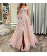 Sherri Hill Off-The-Shoulder A-Line Long Prom Dress Size 00 - $321.75