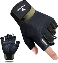 Workout Gloves for Men and Women, Exercise Gloves [green] - £23.30 GBP