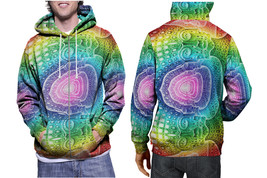 Alex Grey Psychedelic White Men&#39;s Pullover Cotton Hoodie - £28.05 GBP
