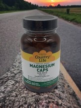 Country Life Target-Mins, Magnesium Caps w/Silica, 300 mg, 60ct  Exp 05/... - $11.87