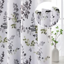 H.Versailtex Floral Curtains 84 Inches Long Living Room Curtains Room, 2 Panels - £40.12 GBP