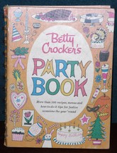 Betty Crocker&#39;s Party Book Cookbook Vintage 1960&#39;s Hardcover - £12.78 GBP