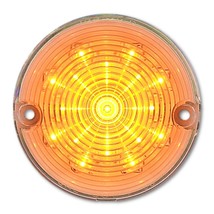 57 1957 Chevy Car Clear LED Park Parking Light Turn Signal Light Amber Bulb Lens - £17.16 GBP