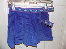 Hartstrings Purple Turtle Corduroy Skort Size 8 Girl&#39;s EUC - £13.72 GBP