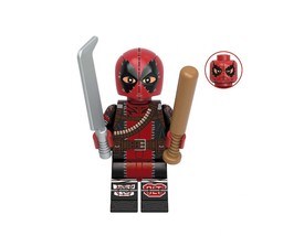 Masacre Deadpool 3 Marvel Movie Building Minifigures - $4.35