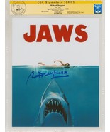 Richard Dreyfuss SIGNED CGC SS Steven Spielberg&#39;s Jaws Movie Poster Photo - €253,75 EUR
