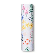 Cloud Island 1-Ply Cotton Muslin Swaddle Wrap Baby Blanket Floral Baby Girl NEW - £27.25 GBP